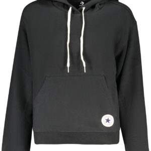 CONVERSE FELPA SENZA ZIP DONNA NERO