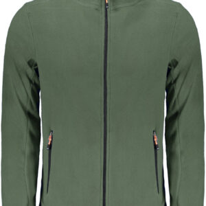 NORWAY 1963 FELPA CON ZIP UOMO VERDE
