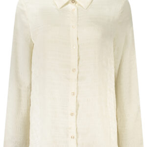 GUESS JEANS CAMICIA MANICHE LUNGHE DONNA BIANCO