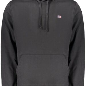 NORWAY 1963 FELPA SENZA ZIP UOMO NERO