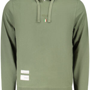 ACCADEMIA MILITARE FELPA SENZA ZIP UOMO VERDE