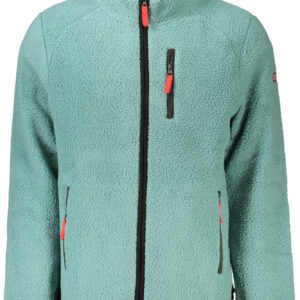 NORWAY 1963 FELPA CON ZIP UOMO VERDE