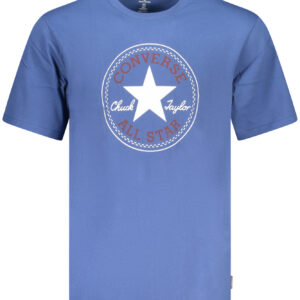 CONVERSE T-SHIRT MANICHE CORTE UOMO BLU