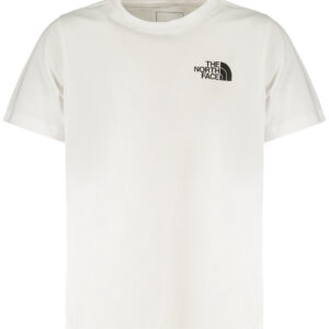 THE NORTH FACE T-SHIRT MANICHE CORTE BAMBINO BIANCO