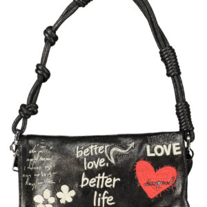 DESIGUAL BORSA DONNA NERO