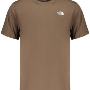 THE NORTH FACE T-SHIRT MANICHE CORTE UOMO MARRONE