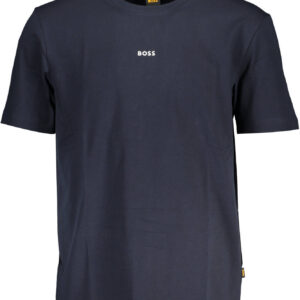 BOSS T-SHIRT MANICHE CORTE UOMO BLU