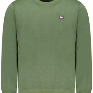 NORWAY 1963 FELPA SENZA ZIP UOMO VERDE