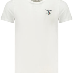 ACCADEMIA MILITARE T-SHIRT MANICHE CORTE UOMO BIANCO