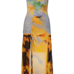 DESIGUAL ABITO LUNGO DONNA AZZURRO