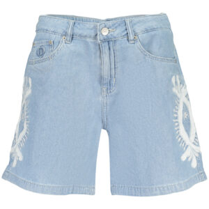 DESIGUAL JEANS SHORT DONNA AZZURRO