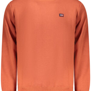 NORWAY 1963 FELPA SENZA ZIP UOMO ARANCIO