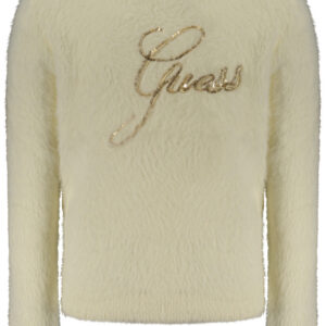 GUESS JEANS MAGLIA BAMBINA BIANCO