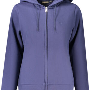 NAPAPIJRI FELPA CON ZIP DONNA BLU