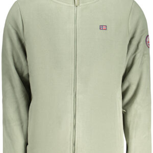 NORWAY 1963 FELPA CON ZIP UOMO VERDE