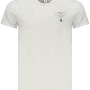 ACCADEMIA MILITARE T-SHIRT MANICHE CORTE UOMO BIANCO