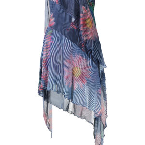 DESIGUAL ABITO CORTO DONNA BLU