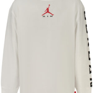 JORDAN T-SHIRT MANICHE LUNGHE BAMBINO BIANCO