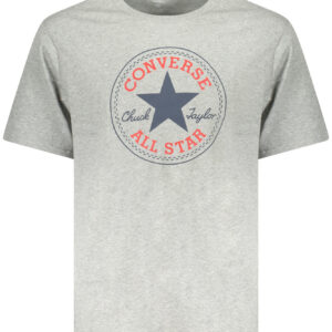 CONVERSE T-SHIRT MANICHE CORTE UOMO GRIGIO