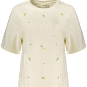 DESIGUAL FELPA SENZA ZIP DONNA BIANCO