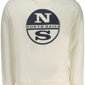 NORTH SAILS FELPA SENZA ZIP UOMO BIANCO
