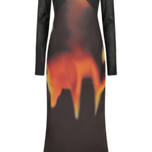 DESIGUAL ABITO LUNGO DONNA NERO