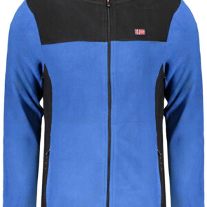 NORWAY 1963 FELPA CON ZIP UOMO BLU