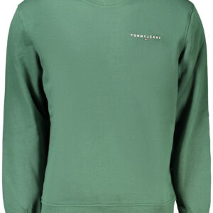 TOMMY HILFIGER FELPA SENZA ZIP UOMO VERDE