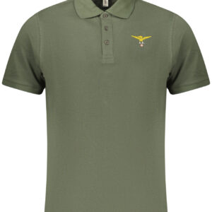 ACCADEMIA MILITARE POLO MANICHE CORTE UOMO VERDE