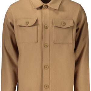 RIFLE CAMICIA MANICHE LUNGHE UOMO MARRONE