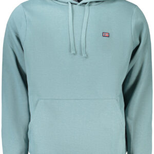 NORWAY 1963 FELPA CON ZIP UOMO VERDE