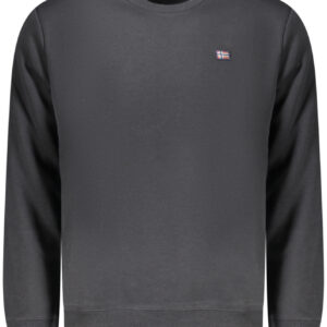 NORWAY 1963 FELPA SENZA ZIP UOMO NERO