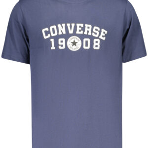 CONVERSE T-SHIRT MANICHE CORTE UOMO BLU