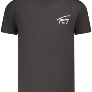 TOMMY HILFIGER T-SHIRT MANICHE CORTE UOMO NERO