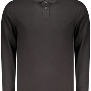 BOSS POLO MANICHE LUNGHE UOMO NERO