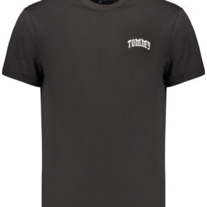 TOMMY HILFIGER T-SHIRT MANICHE CORTE UOMO NERO