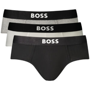BOSS SLIP UOMO NERO