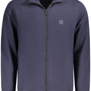 BOSS FELPA CON ZIP UOMO BLU