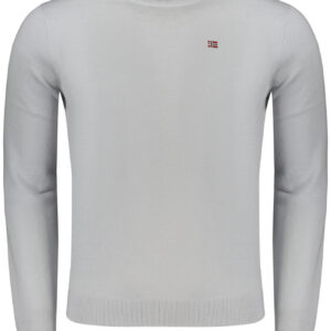 NAPAPIJRI MAGLIONE UOMO GRIGIO