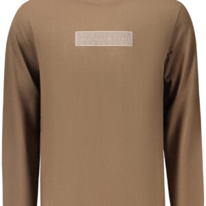 NAPAPIJRI T-SHIRT MANICHE LUNGHE UOMO MARRONE