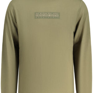 NAPAPIJRI T-SHIRT MANICHE LUNGHE UOMO VERDE