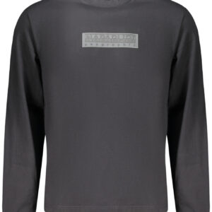 NAPAPIJRI T-SHIRT MANICHE LUNGHE UOMO NERO