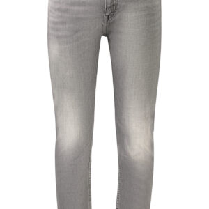 BOSS JEANS DENIM UOMO GRIGIO