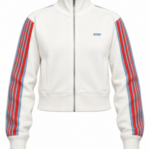 AUTRY KNITTED VISCOSE FULL ZIP JACKET WOMAN
