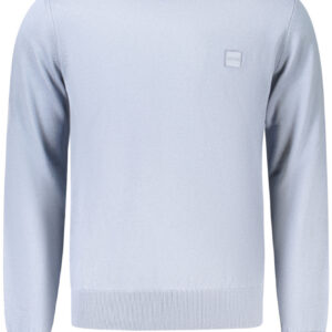 BOSS MAGLIA UOMO AZZURRO